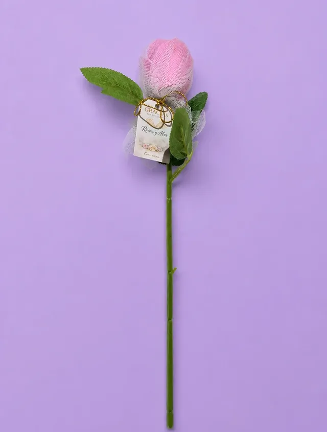 Ramo Susurro Rosa — flores de vela artesanal